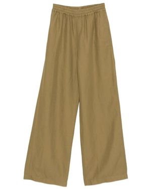 Aspesi Wide Trousers - Green