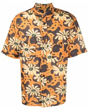 Nanushka Short Sleeve Shirts - Metallic