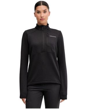 Peak Performance Long Sleeve Training Tops - Noir