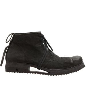 Boris Bidjan Saberi Lace-Up Boots - Nero