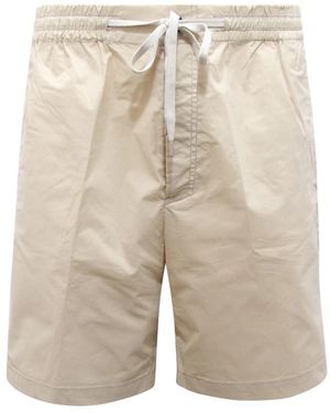 Paolo Pecora Casual Shorts - Natural