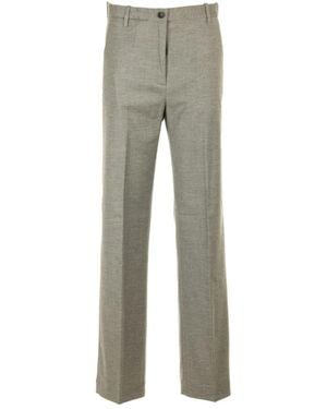Nine:inthe:morning Straight Trousers - Grey