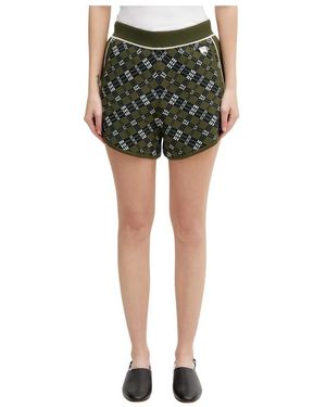 Wales Bonner Short Shorts - Verde