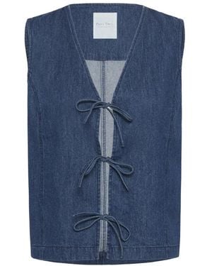 Part Two Sleeveless Tops - Azul