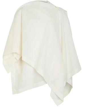 Issey Miyake Overhemden ,Wit ,Wind Jassen