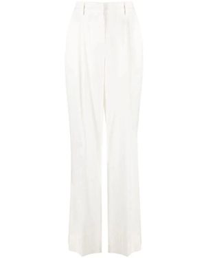 Lorena Antoniazzi Wide Trousers - Blanc