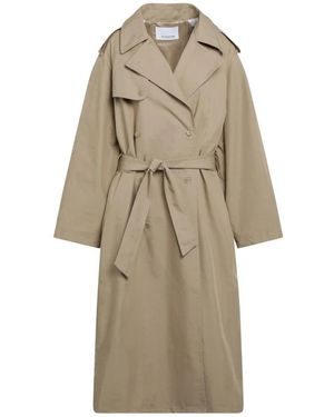 Frankie Shop Trench Coats - Natural