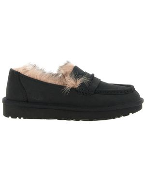 UGG Schoenen ,Zwart ,Leer Ellis Loafer