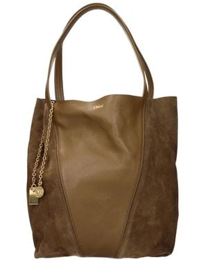 Chloé Tote Bags - Marrone
