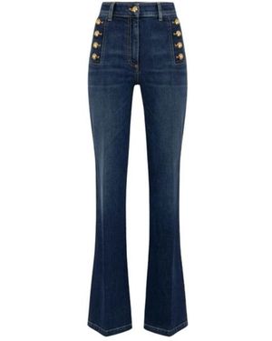 Elisabetta Franchi Flared Jeans - Blue