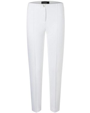Cambio Slim-Fit Trousers - Blanco