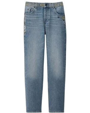 Ba&sh Loose-Fit Jeans - Bleu