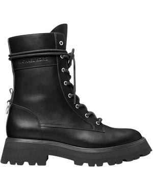 Michael Kors Schnürstiefel - Schwarz