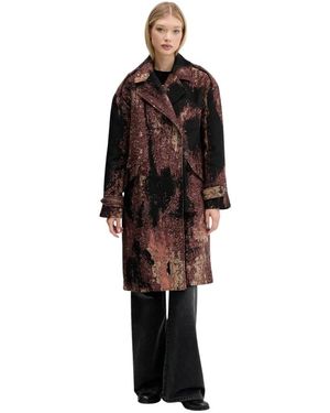 Desigual Brushed Lac Jas - Zwart