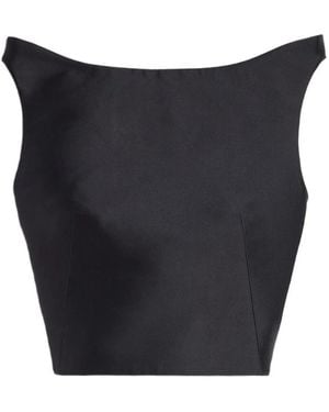 Jil Sander Sleeveless Tops - Noir