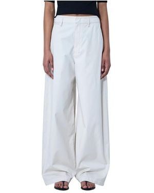 Lemaire Wide Trousers - Blue