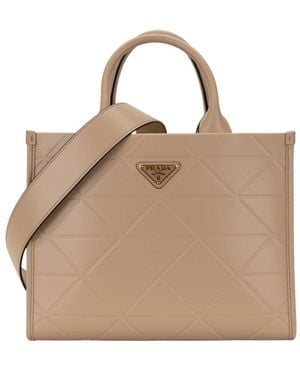 Prada Tote Bags - Marrón