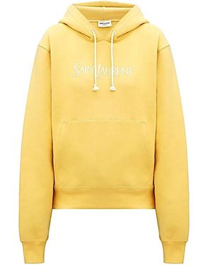 Saint Laurent Hoodies - Amarillo