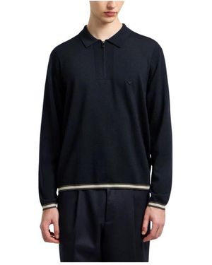Emporio Armani Polo Shirts - Black