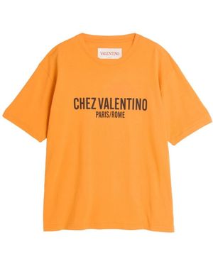 Valentino Garavani T-Shirts - Orange