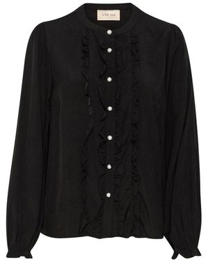 Cream Shirts - Black