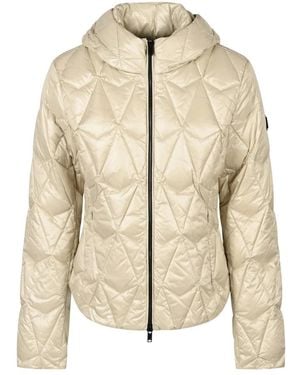 Moose Knuckles Jassen ,Nylon Lichtgewicht Iceberg Quilt Donsjack - Naturel