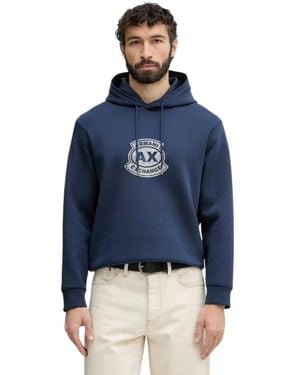 ARMANI EXCHANGE Hoodies - Blauw