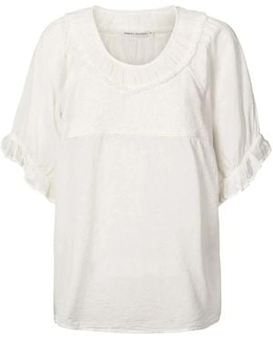 Rabens Saloner Blouses - White