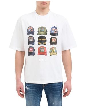 DSquared² T-Shirts - Blanco