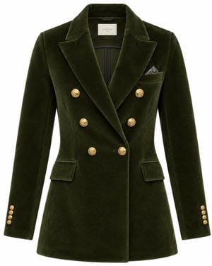 Circolo 1901 Double-Breasted Blazer - Groen