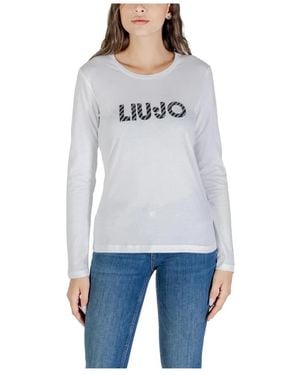 Liu Jo Round-Neck Knitwear - White