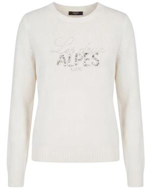 Liu Jo Round-Neck Knitwear - Blanc