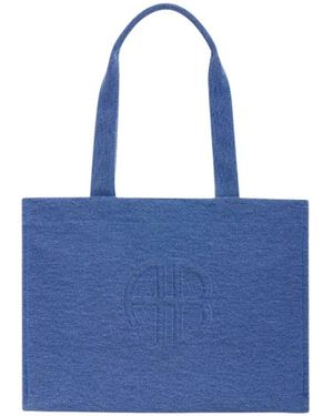 Anine Bing Tote Bags - Blue
