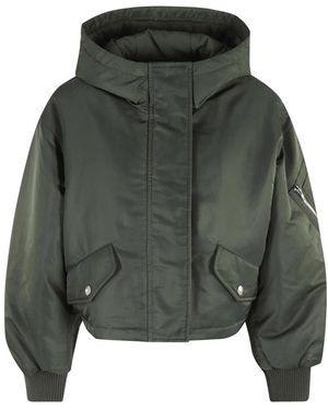 Stand Studio Winter Jackets - Green
