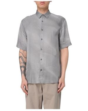 ARMANI EXCHANGE Short Sleeve Shirts - Gris