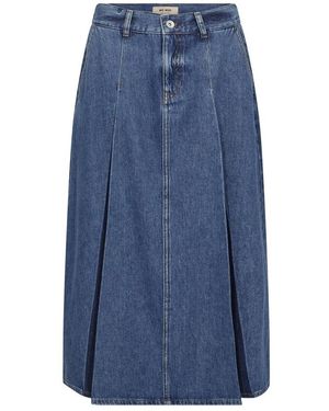 Mos Mosh Rokken ,Blauw ,Denim Mmmarti Denim Rok