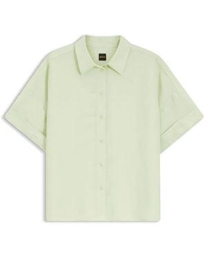 BOSS Bluse - Grün