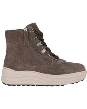 Gabor Lace-Up Boots - Marron