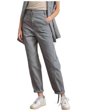 Humanoid Straight Trousers - Grey