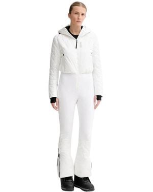 Colmar Fitness ,Wit ,Polyester Glanzende Ski-Overall