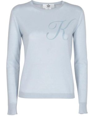 Dee Ocleppo Round-Neck Knitwear - Blue