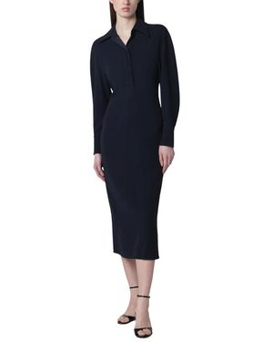 Victoria Beckham Midi Dresses - Blue