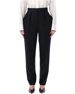 Balmain Tapered Trousers - Zwart