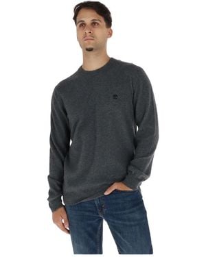 Timberland Round-Neck Knitwear - Gris