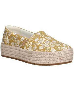 TOMS Valencia Plateau-Espadrilles - Natur