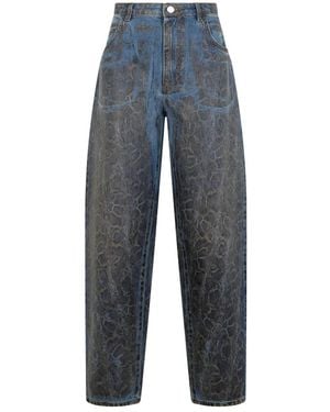 Alberta Ferretti Loose-Fit Jeans - Azul