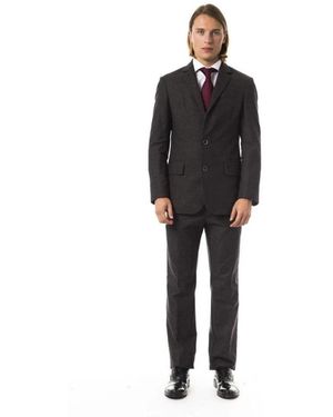 Byblos Single Breasted Suits - Black