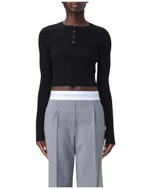 Alexander Wang Round-Neck Knitwear - Noir