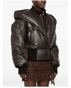 The Attico Winter Jackets - Brown