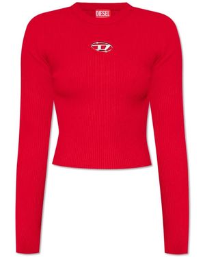 DIESEL Sweater `m-valari` - Rosso